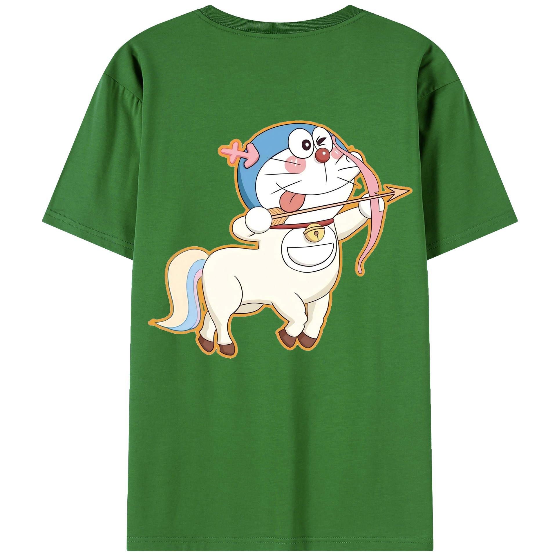（画像用） ドラえもん Doraemon レディース半袖Tシャツ(バックプリント)
